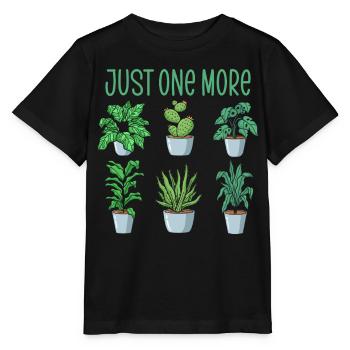 Plant - Stanley/Stella MINI CREATOR Kids’ T-Shirt - black - Front - Mikhail (115cm)