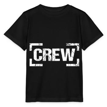 Crew Log o - Stanley/Stella MINI CREATOR Kids’ T-Shirt - black - Front - Mikhail (115cm)