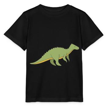 dinosaur - Stanley/Stella MINI CREATOR Kids’ T-Shirt - black - Front - Mikhail (115cm)