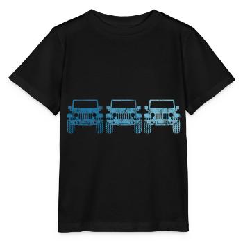 Off-road vehicle offroad 4wd AWD 4x4 4wheeler gift - Stanley/Stella MINI CREATOR Kids’ T-Shirt - black - Front - Mikhail (115cm)