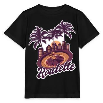 Roulette Miami - Stanley/Stella Kinder T-Shirt MINI CREATOR  - Schwarz - Vorne - Mikhail (115cm)