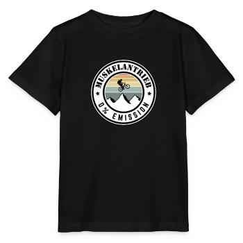 Entraînement musculaire - 0% d’émission - T-shirt bio MINI CREATOR Stanley/Stella Enfant - noir - Devant - Mikhail (115cm)
