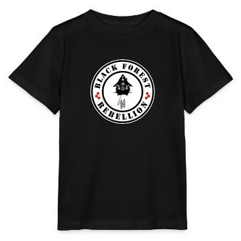 Rébellion de la Forêt-Noire - T-shirt bio MINI CREATOR Stanley/Stella Enfant - noir - Devant - Mikhail (115cm)
