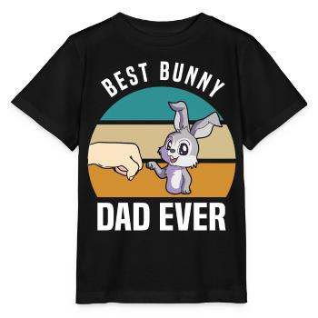 Hare - Stanley/Stella MINI CREATOR Kids’ T-Shirt - black - Front - Mikhail (115cm)