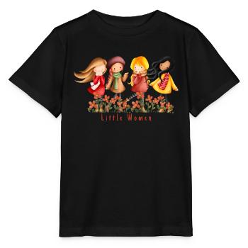 Litte Women - Happy Girls - Kleine Mädchen - Stanley/Stella Kinder T-Shirt MINI CREATOR  - Schwarz - Vorne - Mikhail (115cm)