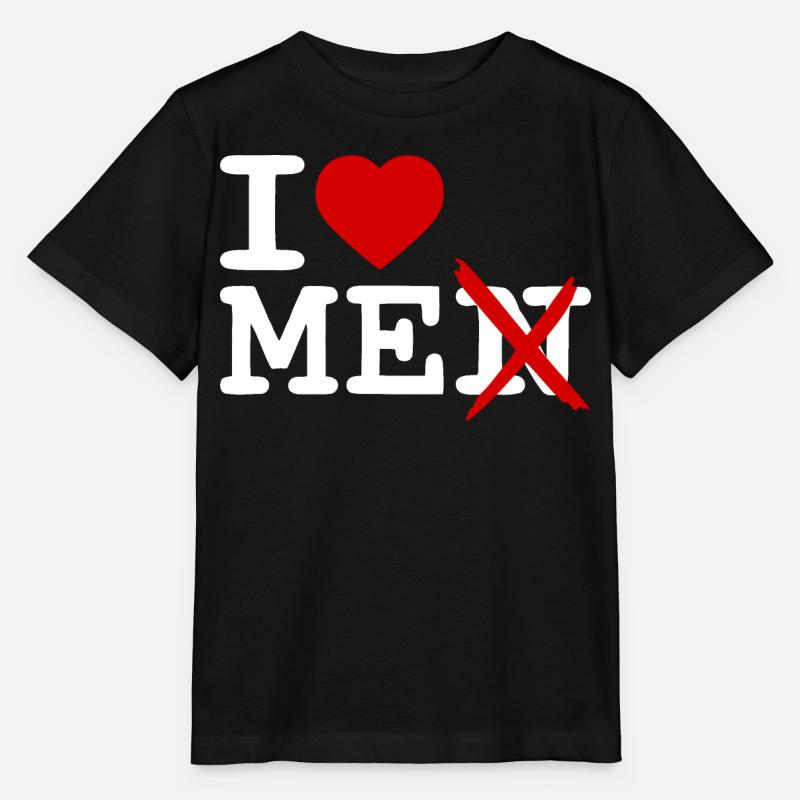 I love me - Stanley/Stella Kinder T-Shirt MINI CREATOR - Schwarz