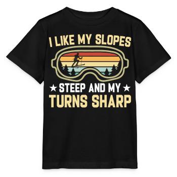 Pistes de ski Ski raide Skis d’hiver - T-shirt bio MINI CREATOR Stanley/Stella Enfant - noir - Devant - Mikhail (115cm)