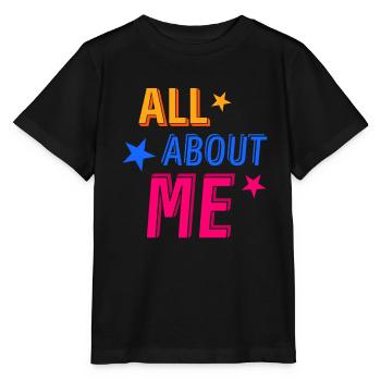 Tout sur moi - T-shirt bio MINI CREATOR Stanley/Stella Enfant - noir - Devant - Mikhail (115cm)