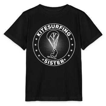 Kitesurf Sister Kitesurf Sister Kitesurfer - T-shirt bio MINI CREATOR Stanley/Stella Enfant - noir - Devant - Mikhail (115cm)
