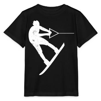 Wakeboarder Wakeboard Wakeboarder Wakesurf - T-shirt bio MINI CREATOR Stanley/Stella Enfant - noir - Devant - Mikhail (115cm)