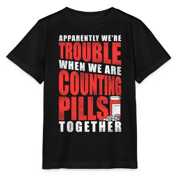 Technicien en pharmacie - T-shirt bio MINI CREATOR Stanley/Stella Enfant - noir - Devant - Mikhail (115cm)