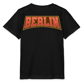Berlin - Stanley/Stella Kinder T-Shirt MINI CREATOR  - Schwarz - Vorne - Mikhail (115cm)