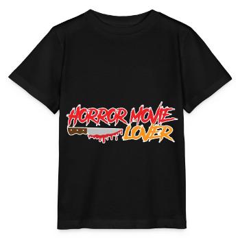 Horrorfilm Horror Horrorfilm Fan Geschenk - Stanley/Stella Kinder T-Shirt MINI CREATOR  - Schwarz - Vorne - Mikhail (115cm)