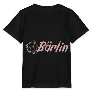 Berlin mit Bär...Bärlin - Stanley/Stella Kinder T-Shirt MINI CREATOR  - Schwarz - Vorne - Mikhail (115cm)