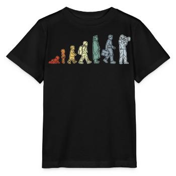 Baby zum Kameramann - Stanley/Stella Kinder T-Shirt MINI CREATOR  - Schwarz - Vorne - Mikhail (115cm)