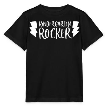 Kindergarten Rocker Kindergartenkind Junge - Stanley/Stella Kinder T-Shirt MINI CREATOR  - Schwarz - Vorne - Mikhail (115cm)
