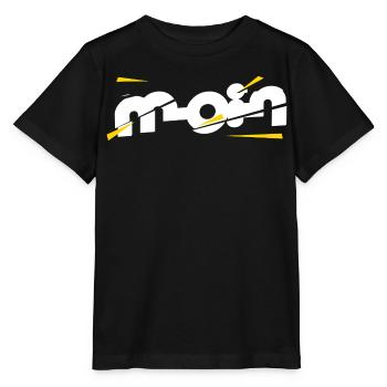 Bonjour - T-shirt bio MINI CREATOR Stanley/Stella Enfant - noir - Devant - Mikhail (115cm)