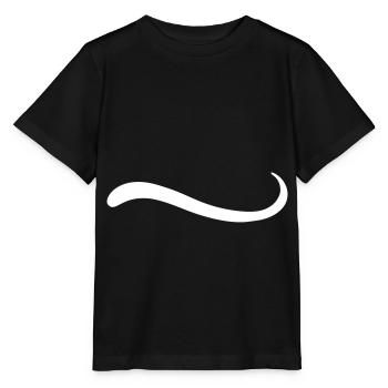 Ligne de soulignement ligne de swing Swash Swosh - T-shirt bio MINI CREATOR Stanley/Stella Enfant - noir - Devant - Mikhail (115cm)