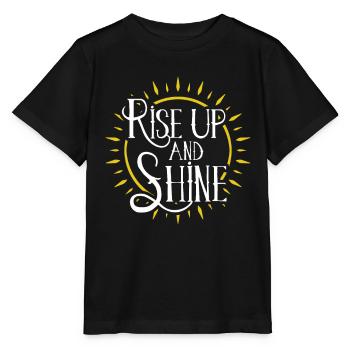 Se lever et briller - T-shirt bio MINI CREATOR Stanley/Stella Enfant - noir - Devant - Mikhail (115cm)