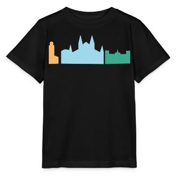 Mallorca - Stanley/Stella Kinder T-Shirt MINI CREATOR  - Schwarz - Vorne - Mikhail (115cm)