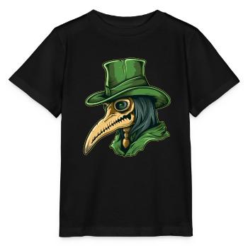 Pestdoktor Doktor Arzt - Stanley/Stella Kinder T-Shirt MINI CREATOR  - Schwarz - Vorne - Mikhail (115cm)