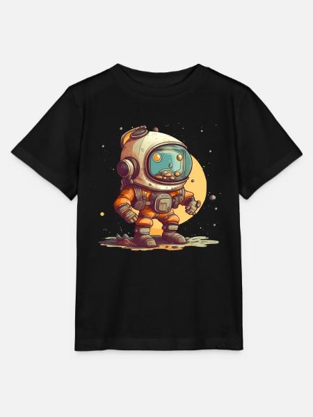 Astronaut - Stanley/Stella Kinder T-Shirt MINI CREATOR  - Schwarz