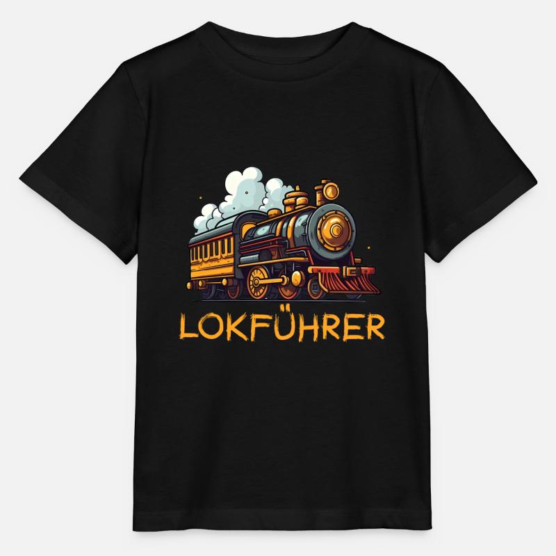Eisenbahner - Stanley/Stella Kinder T-Shirt MINI CREATOR  - Schwarz