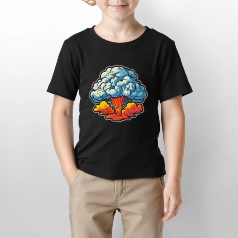 Explosion Fireworks Pyrotechnics Stanley/Stella MINI CREATOR Kids’ T-Shirt