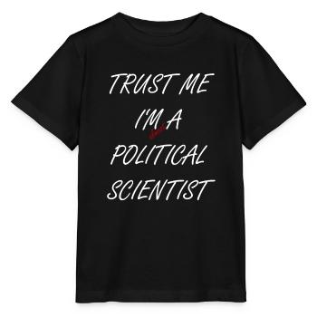 Political scientist - Stanley/Stella MINI CREATOR Kids’ T-Shirt - black - Front - Mikhail (115cm)