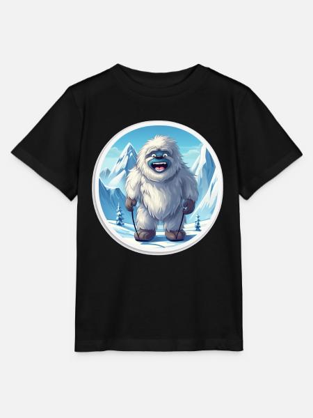 Yeti - Stanley/Stella Kinder T-Shirt MINI CREATOR - Schwarz