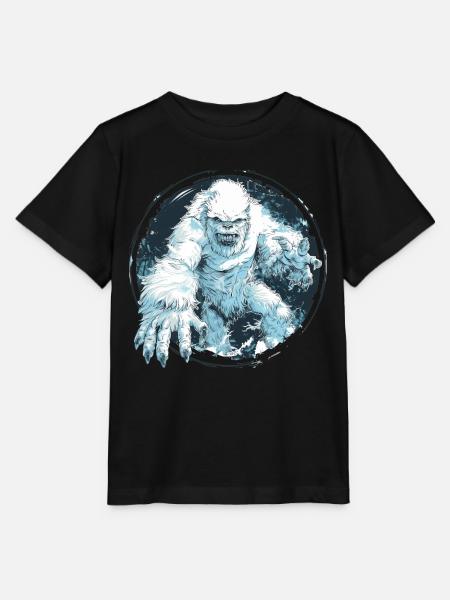 Yeti - Stanley/Stella Kinder T-Shirt MINI CREATOR - Schwarz