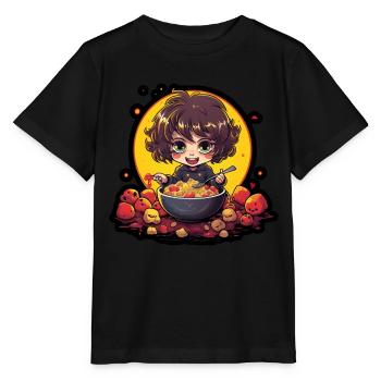Cereal Killer Funny Muesli Motif - T-shirt bio MINI CREATOR Stanley/Stella Enfant - noir - Devant - Mikhail (115cm)