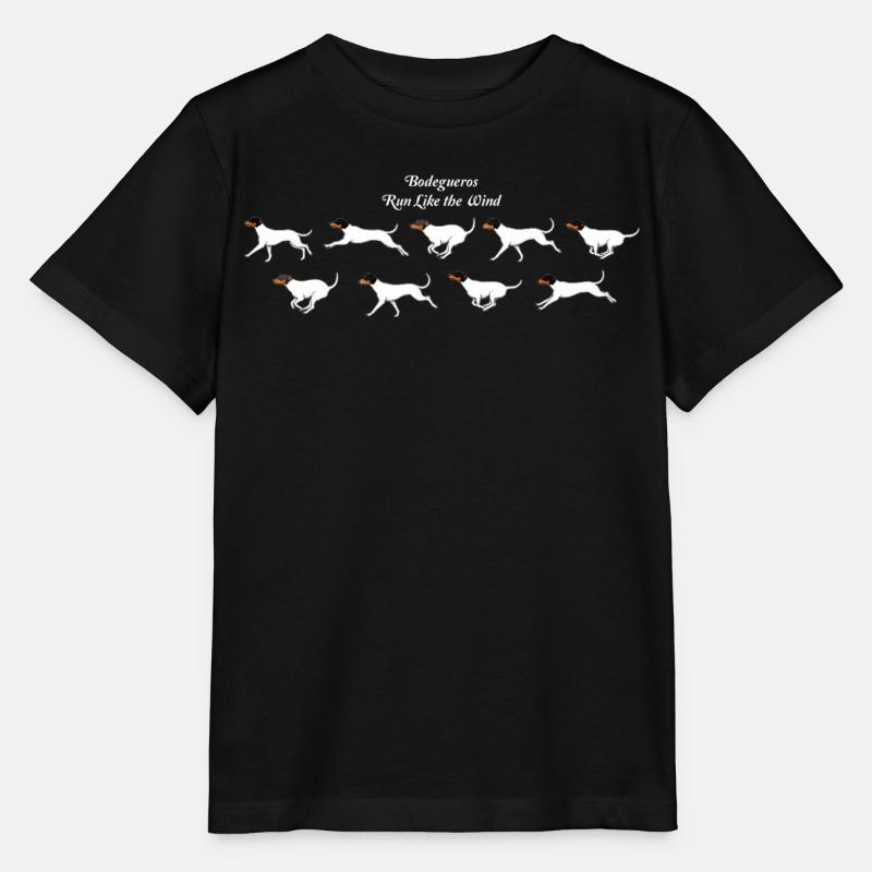 Bodegueros Run Like The Wind - Stanley/Stella Kinder T-Shirt MINI CREATOR  - Schwarz