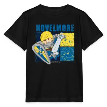Playmobil Novelmore Prince Arwynn - Stanley/Stella MINI CREATOR Kids’ T-Shirt - black - Front - Mikhail (115cm)