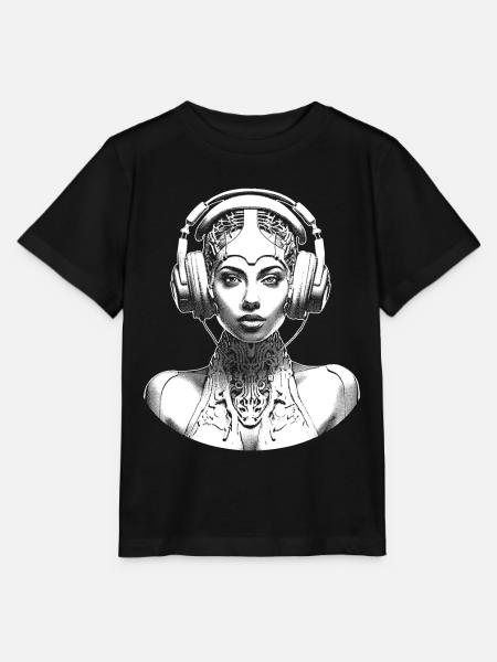 Elektro-Fans: Musik-Shirt-Revolution - Stanley/Stella Kinder T-Shirt MINI CREATOR - Schwarz