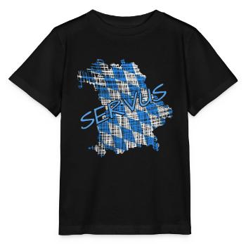 Bayern - Stanley/Stella Kinder T-Shirt MINI CREATOR  - Schwarz - Vorne - Mikhail (115cm)