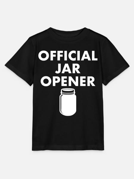 Offizieller Jar Opener - Stanley/Stella Kinder T-Shirt MINI CREATOR  - Schwarz