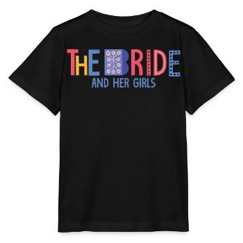 the bride - Stanley/Stella MINI CREATOR Kids’ T-Shirt - black - Front - Mikhail (115cm)