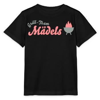 barbecue - Stanley/Stella MINI CREATOR Kids’ T-Shirt - black - Front - Mikhail (115cm)
