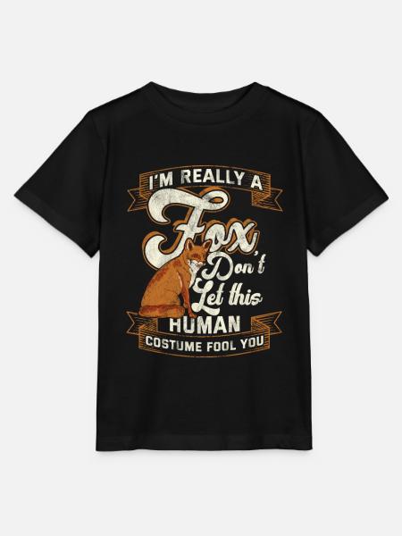 Fuchs - Stanley/Stella Kinder T-Shirt MINI CREATOR - Schwarz