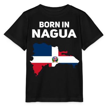Dominikanische Republik - Stanley/Stella Kinder T-Shirt MINI CREATOR  - Schwarz - Vorne - Mikhail (115cm)