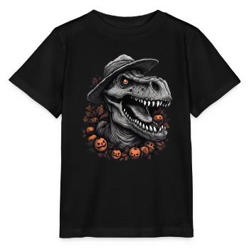 Dinosaur Halloween Cute Sour Disguise - Stanley/Stella MINI CREATOR Kids’ T-Shirt - black - Front - Mikhail (115cm)