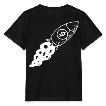 Rocket Money Dollar - Stanley/Stella MINI CREATOR Kids’ T-Shirt - black - Front - Mikhail (115cm)