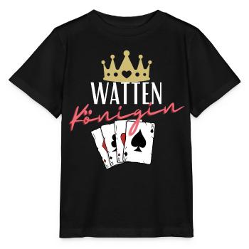Watten Königin - Stanley/Stella Kinder T-Shirt MINI CREATOR  - Schwarz - Vorne - Mikhail (115cm)