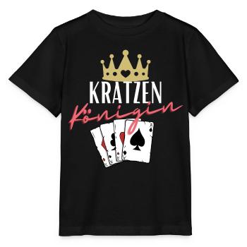 Scratching Queen - Stanley/Stella MINI CREATOR Kids’ T-Shirt - black - Front - Mikhail (115cm)