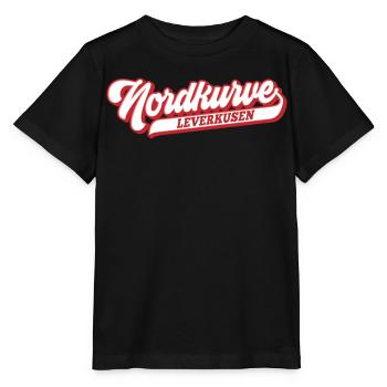Nordkurve Leverkusen | Farbe änderbar - Stanley/Stella Kinder T-Shirt MINI CREATOR  - Schwarz - Vorne - Mikhail (115cm)