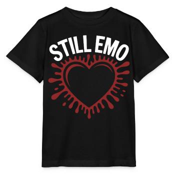 Toujours emo ! Esthétique alternative gothique emo - T-shirt bio MINI CREATOR Stanley/Stella Enfant - noir - Devant - Mikhail (115cm)