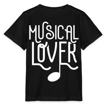 Amateurs de comédie musicale Fest Musicals Festival Musique - T-shirt bio MINI CREATOR Stanley/Stella Enfant - noir - Devant - Mikhail (115cm)