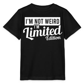 I'm Weird I'm Limited Edition T-shirt Design - Stanley/Stella MINI CREATOR Kids’ T-Shirt - black - Front - Mikhail (115cm)