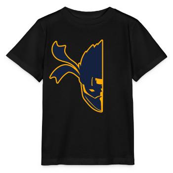 Half Face Ninja Karate Martial Arts Fencer Ninja - T-shirt bio MINI CREATOR Stanley/Stella Enfant - noir - Devant - Mikhail (115cm)